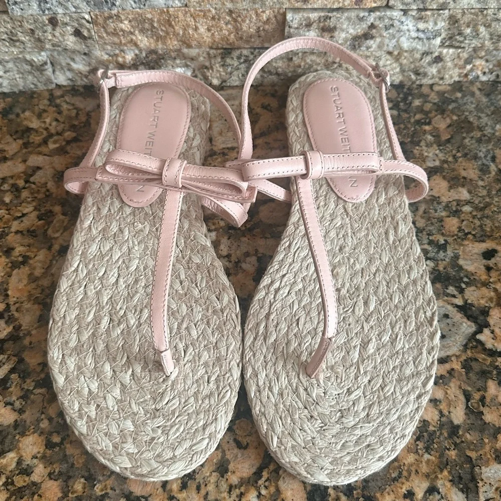 Stuart Weitzman Felicity Slingback Espadrille Sandal